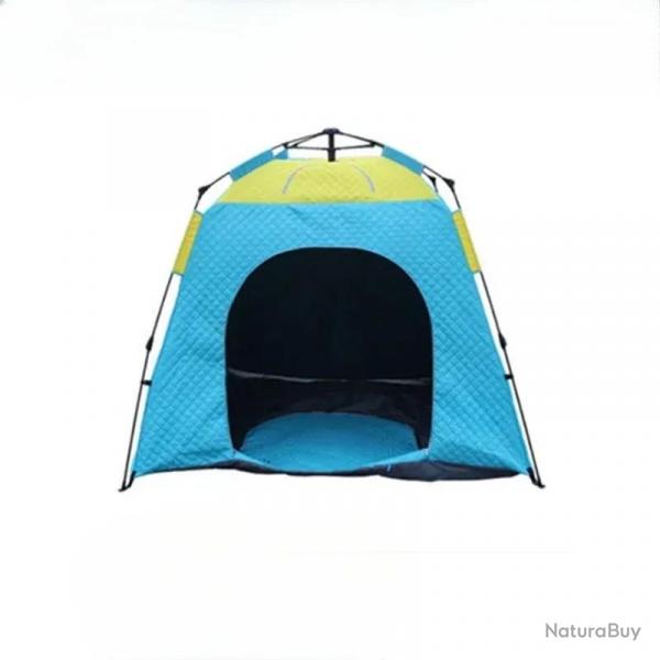 Tente extrieure automatique en coton pour 3  4 personnes, coupe-vent, paisse, pour la pche sur g