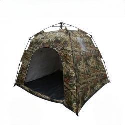 Tente extérieure automatique en coton pour 3 à 4 personnes, coupe-vent, épaisse, pour la pêche sur g