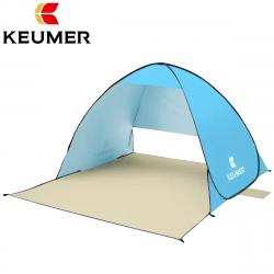 Tente de plage de protection UV pop-up, abri pare-soleil portable pour le camping, la pêche et les a