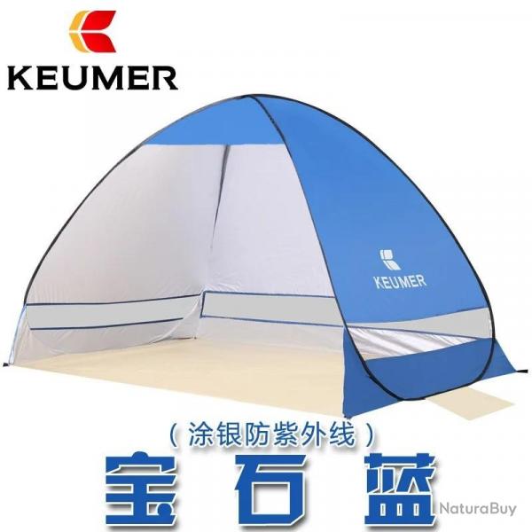 Tente de plage de protection UV pop-up, abri pare-soleil portable pour le camping, la pche et les a