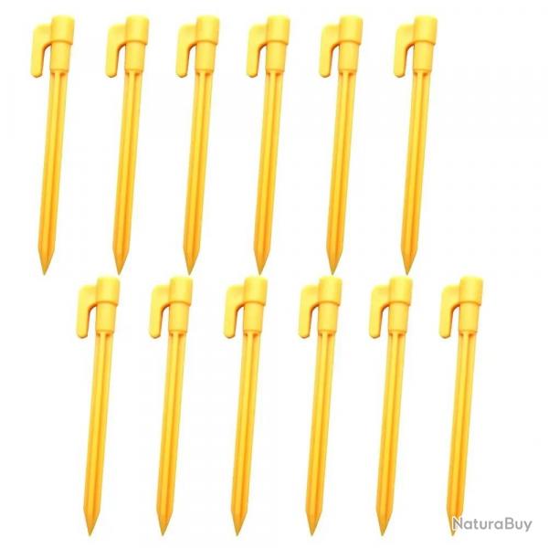 Clous de tente de Camping en plein air, piquet de sol triangulaire, auvent de sol, outils de Camping