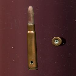 7.92 x 57 Mauser - à blanc PP33 - balle bois violet, rose ou naturel - étui acier cuivré