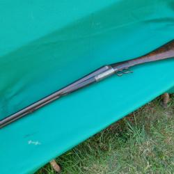 fusil de chasse IDEAL , pontet a lunettes calibre 12