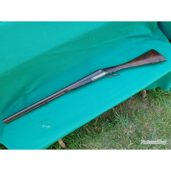 fusil de chasse IDEAL , pontet a lunettes calibre 12