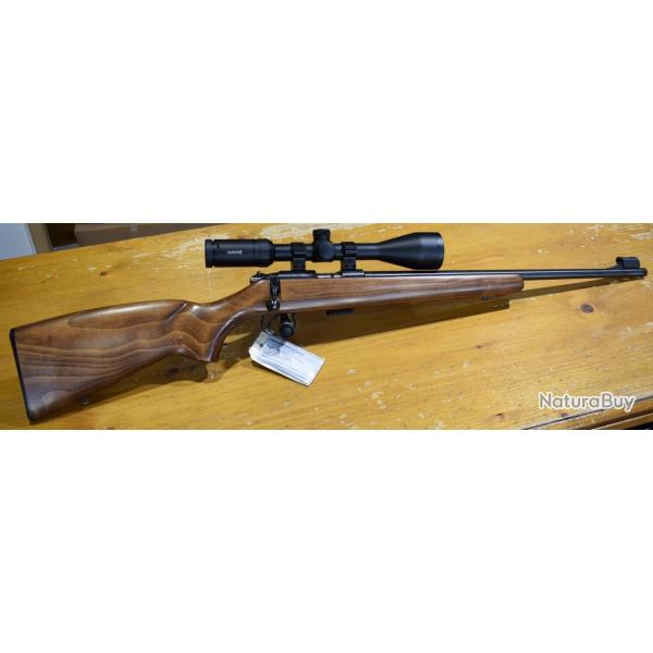 Carabine 22lr, CZ 455  avec canon 51cm filet lunette hawke 3-9x40 super etat