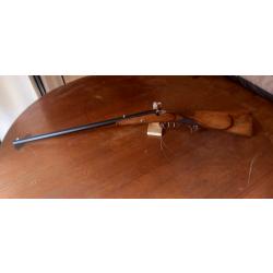 Carabine ancienne de tir 6 mm flobert avec stecher