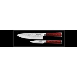 Wusaki 8023 Coffret couteau Chef 20 cm + Office 9 cm