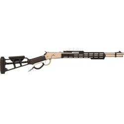 Carabine à levier sous garde boîtier Nickel- Alu-c/44Mag 51 cm 44 rem Mag