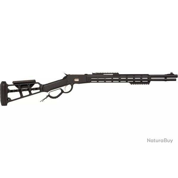 Carabine  levier sous garde botier Noir- Alu -c/44Mag 51 cm 44 rem Mag