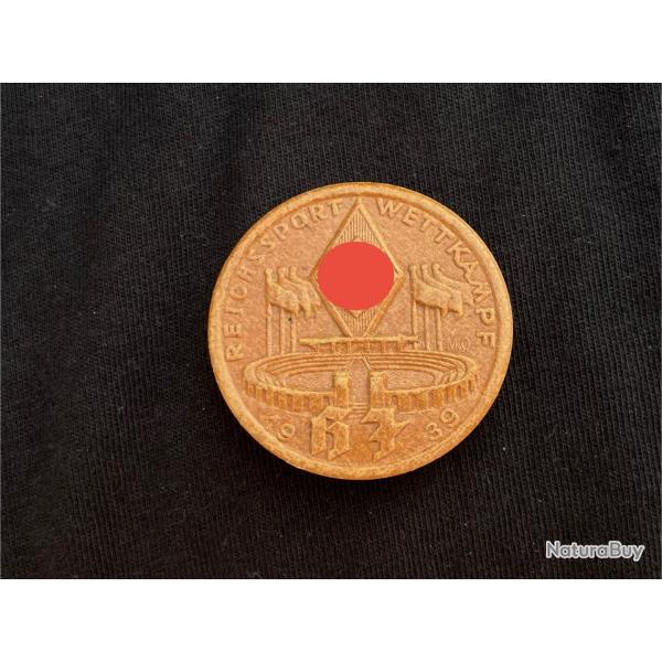 Insigne de comptition sportive HJ - Allemand WW2
