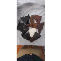 lot de 10 étuis à pistolets