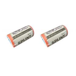 Lot de 2 Attelles rigides d'urgence - Livraison gratuite