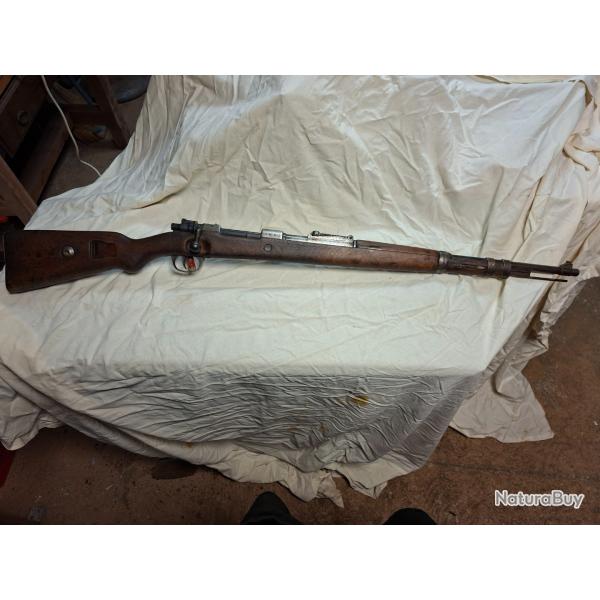 Mauser K98 Sauer 1937 issue des combats de la libration de la Corse