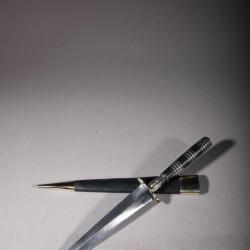 stylet corse manche en ébène 180