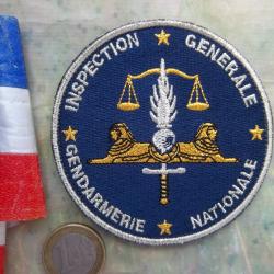 écusson collection militaire inspection générale gendarmerie