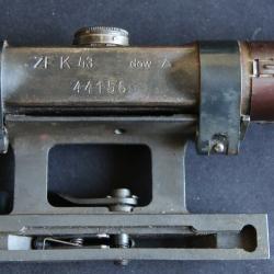 Lunette Allemande originale avec montage ZF K43 "dow" G43/STG44