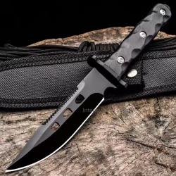 Couteau de survie - Activité extérieur - Robuste efficace - Testé (2)