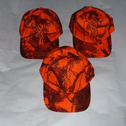 CASQUETTE CAMO ORANGE