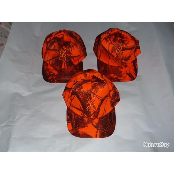 CASQUETTE CAMO ORANGE