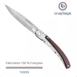 1 euros!!!le coq francais Couteau de poche - Volcans d'Auvergne