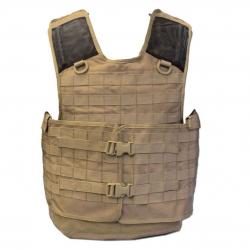 gilet porte plaque British Military Solo Tan