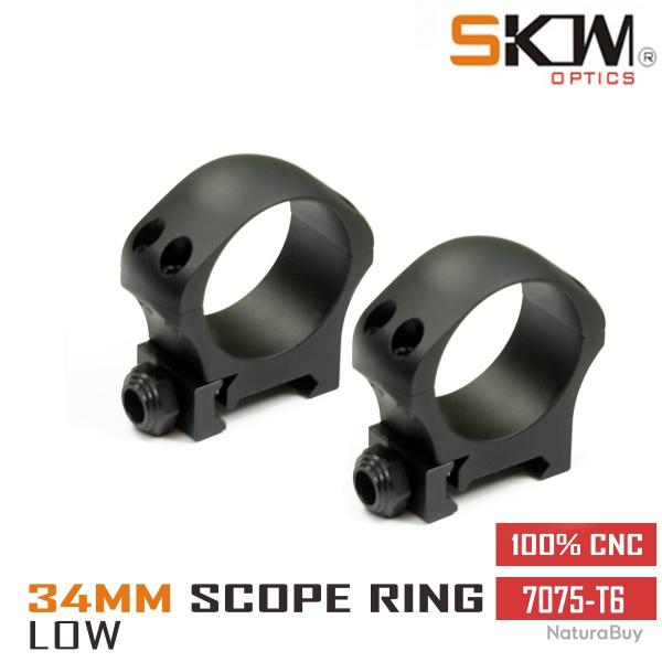 anneaux de porte 34mm, support de fusil faible 7075-T6 LIVRAISON GRATUITE