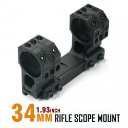 Anneaux de portée haute 1,93 pouces pour rails Picatinny 1913, AR15 -**34mm LIVRAISON GRATUITE