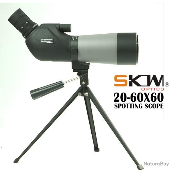 Tlescope pour l'observation des oiseaux avec trpied, 20-60X60