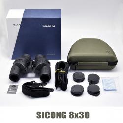 jumelles compactes SICONG 8x30 pour la chasse, télescope de toit Bak4-*LIVRAISON GRATUITE