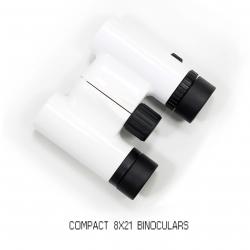 Jumelles SKWOPTICS-Bak4 pour l'observation, 8x21 -**BLANC -*LIVRAISON GRATUITE