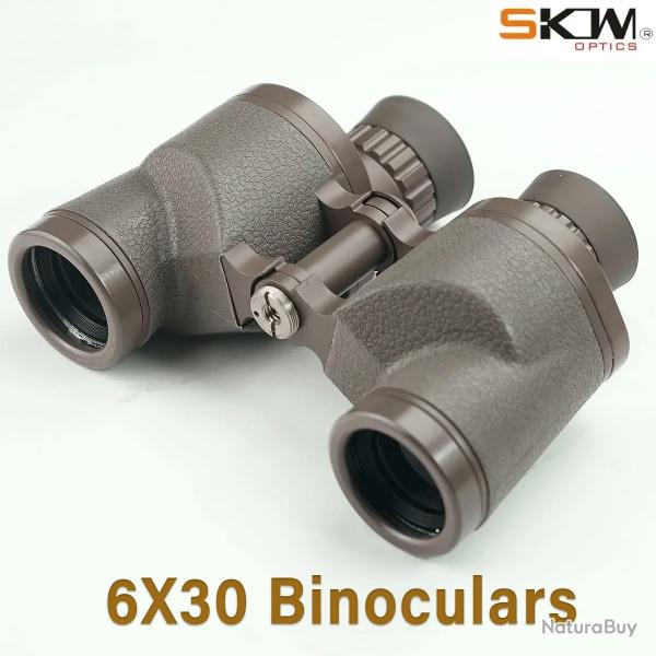 Jumelles militaires compactes 6x30,tanches Bak4 -**DESERT RUBBER -*LIVRAISON GRATUITE