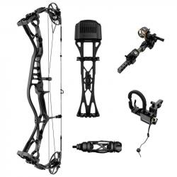SANLIDA - Kit Arc à Poulies DRAGON 10 Large DROITIER (RH) 40-50 # WILDERNESS GREEN