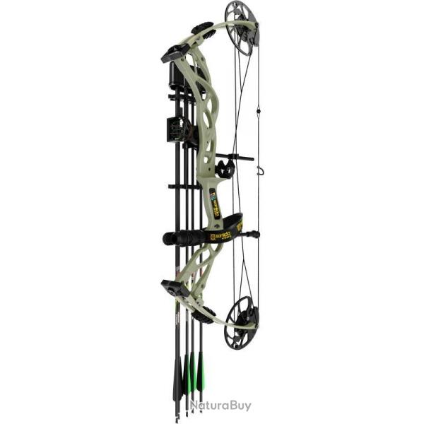 SANLIDA - Kit Arc  Poulies DRAGON X9 DROITIER (RH) WILDERNESS GREEN