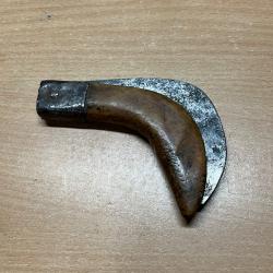 Ancien couteau serpette italienne ww2