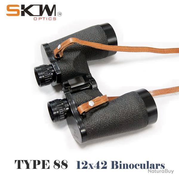 SKWoptics Jumelles militaires 12x42, Bak4, puissante, tanches, rticule, Mil-dot*LIVRAISON GRATUITE