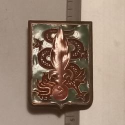 Insigne du 2ème régiment étranger d'infanterie (2ème REI)