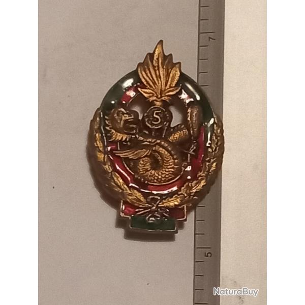 Insigne du 5me rgiment tranger d'infanterie (5me REI)