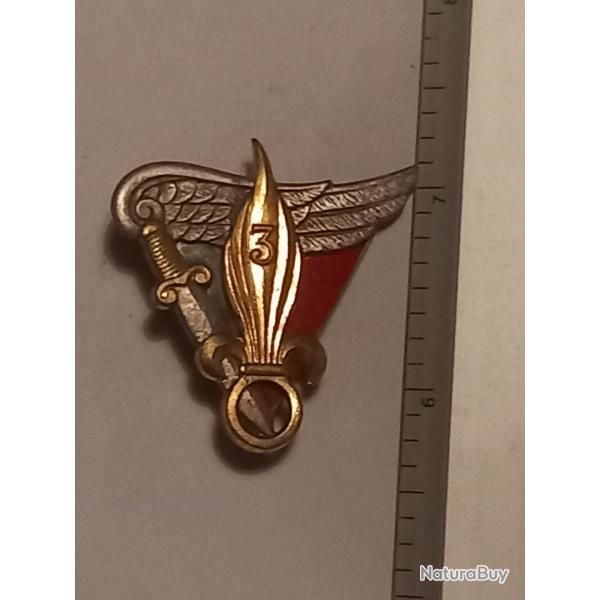 Insigne du 3me bataillon (ou rgiment) tranger parachutiste (3me BEP ou 3me REP) - Drago, Paris