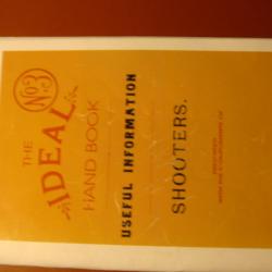 THE IDEAL HAND BOOK Reprinted by CORNELL PUBLICATIONS