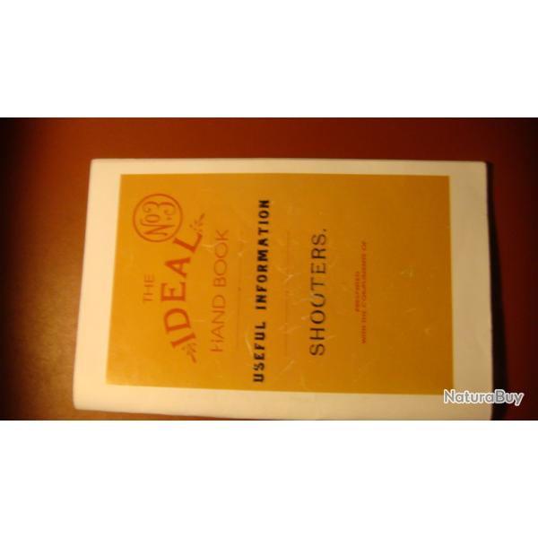 THE IDEAL HAND BOOK Reprinted by CORNELL PUBLICATIONS