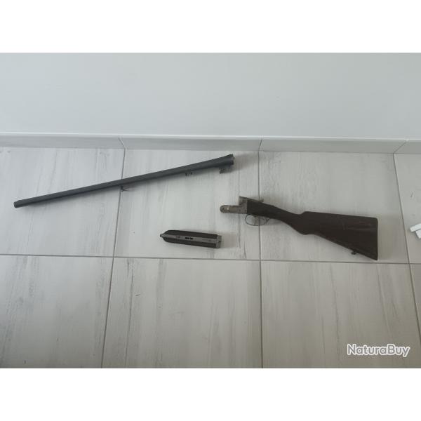 Fusil de chasse Zedef calibre 12/65 juxtapos