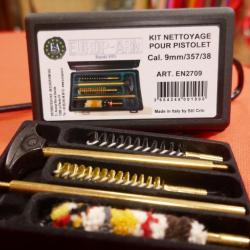Kit Nettoyage Pour Pistolet 9mm / 357 / 38