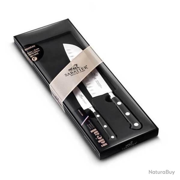 892180 Coffret 2 pices Sabatier Forg office+santoku alvol