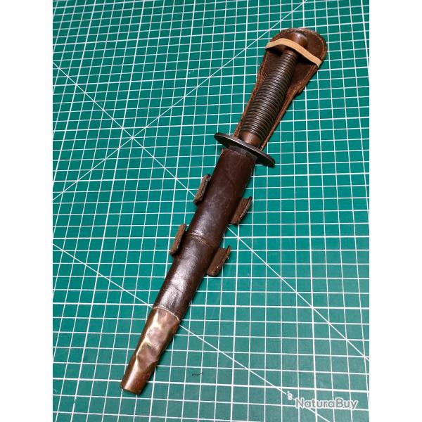DAGUE FAIRBAIRN-SYKES 2EME VERSION COUTEAU DE COMBAT WW2 39/45
