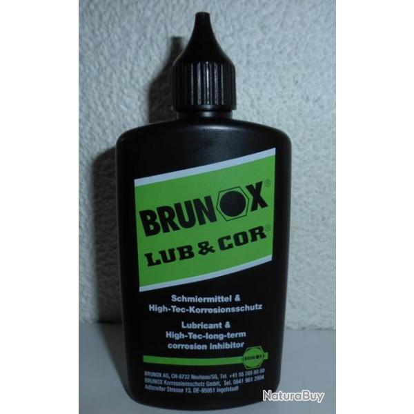 Burette huile lubrifiante et anti-corrosive de longue dure BRUNOX  rf.23036 arme tir tar fusil