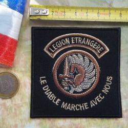écusson militaire légion étrangère insigne tissu
