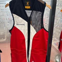 !! NEUF !! GILET BROWNING SPORTER, ROUGE TAILLE M