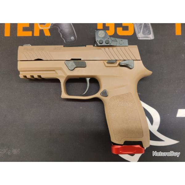 Sig Sauer P320 M18 Coyote 9 mm + ROMEO 1 Occasion