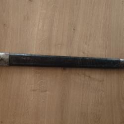 Fourreau ba&iuml;onnette cuir original