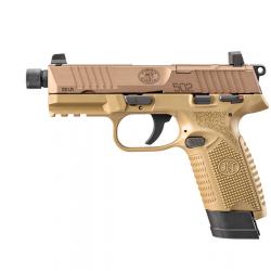 PISTOLET FN 502 TACTICAL FDE 1X15 + 1X10 22LR
